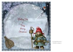 Bah Humbug Christmas Insert