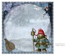 Bah Humbug Blank Christmas Insert