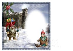 Coming Home for Christmas Blank Insert
