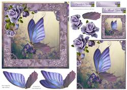 Sapphire Butterfly