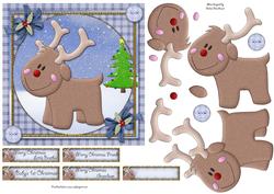 Baby Blue Rudolph