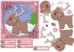 Baby Pink Rudolph