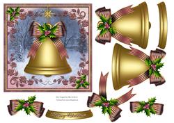 Pink Christmas Bells