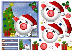 Happy Piggin' Christmas