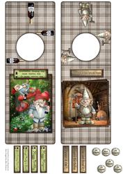 Wine/beer Bottle Gift Tags Gnomes