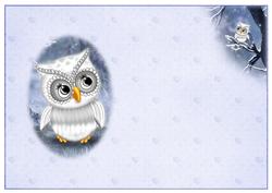 Blue Without You This Christmas Blank Insert