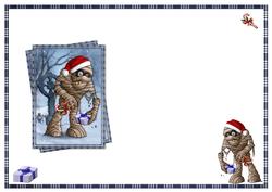 That's Christmas All Wrapped Up Blank Insert