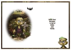 Frankly - I'm Shocked Birthday Insert