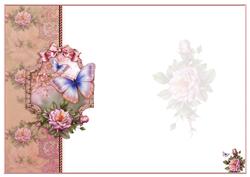 Scented Roses Blank Insert
