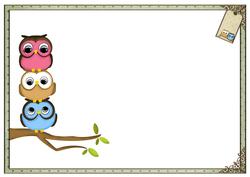 Owl Always Be Here for You Blank Insert