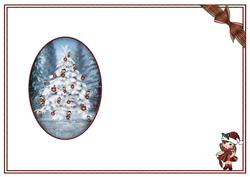 Bonnie Christmas Blank Insert
