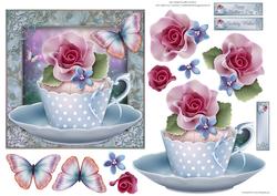 Little Blue Teacake