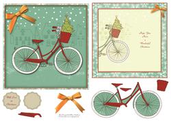 Retro Christmas Bike