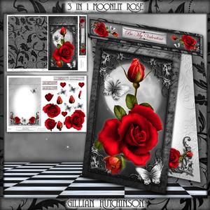 3 in 1 Moonlit Roses
