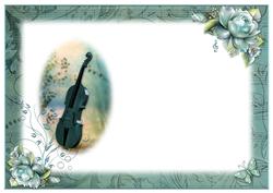 Musical Forest Blank Insert