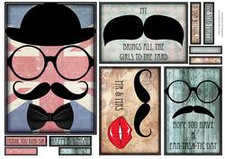 Get Your Tash on Set 2