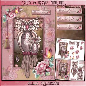 Owls & Roses Mini Kit