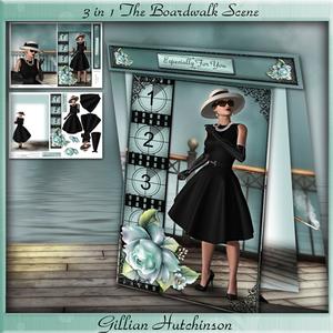 3 in 1 the Boardwalk Scene