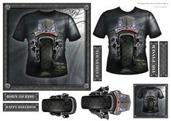Biker T-shirt Topper