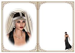 The Roaring Twenties Insert (black Dress)
