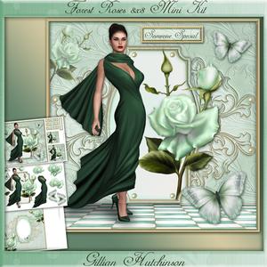 Forest Roses 8x8 Mini Kit