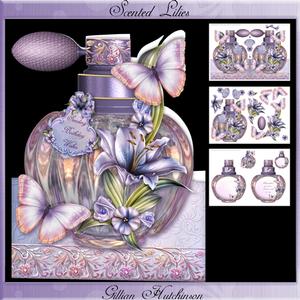 Lilac Perfume Scented Lilies