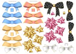 Decoupage Bows