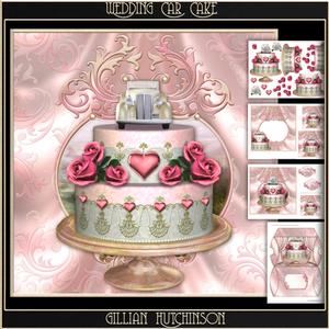 Wedding Car Cake