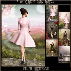 7 Elegant Lady Papers
