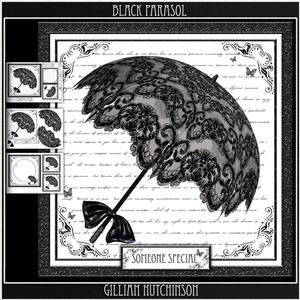 Black Parasol