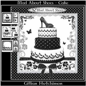 Mad About Shoes Cake