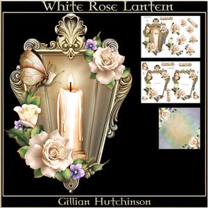 White Rose Lantern