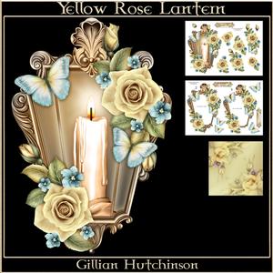 Yellow Rose Lantern