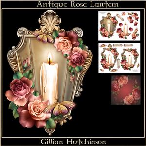 Antique Rose Lantern
