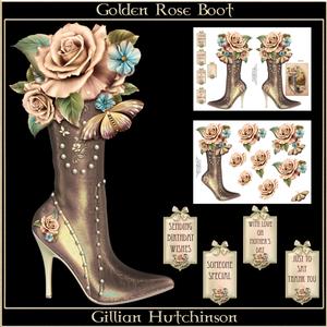 Golden Rose Boot