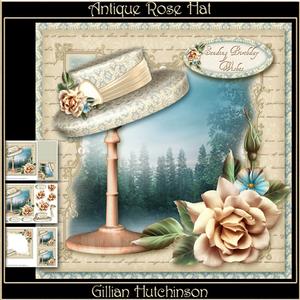 Antique Rose Hat