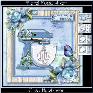 Floral Food Mixer