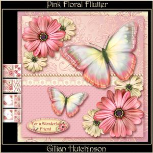 Pink Floral Flutter