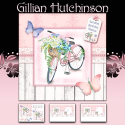 The Pink Floral Bike