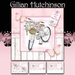 The White Floral Bike