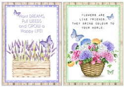 2 Floral Card Fronts 2