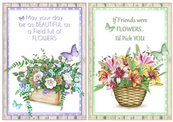 2 Floral Card Fronts 4