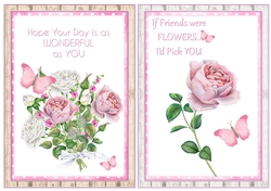 2 Floral Card Fronts 10