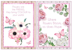 2 Floral Card Fronts 12
