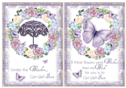 2 Get Well Soon Card Fronts