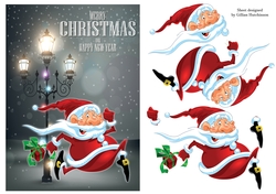 Dashing Through the Snow Card Front 1