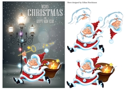 Dashing Through the Snow Card Front 4