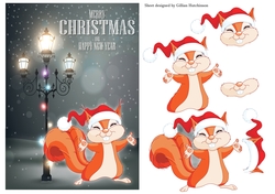 Dashing Through the Snow Card Front 6