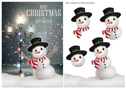 Dashing Through the Snow Card Front 11