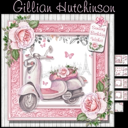 The Pink Rose Scooter